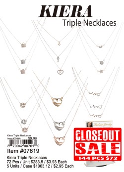 Kiera Triple Necklaces